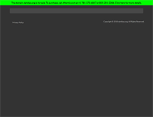 Tablet Screenshot of darkbay.org